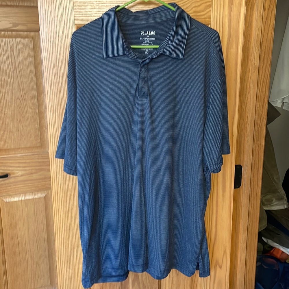 Algo navy polo shirt